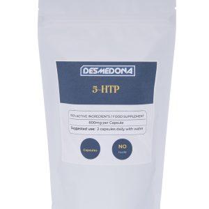 5-HTP 600mg Capsules Vegan, 5-Hydroxytryptophan, Griffonia Seed Extract, Serotonin, L-Tryptophan