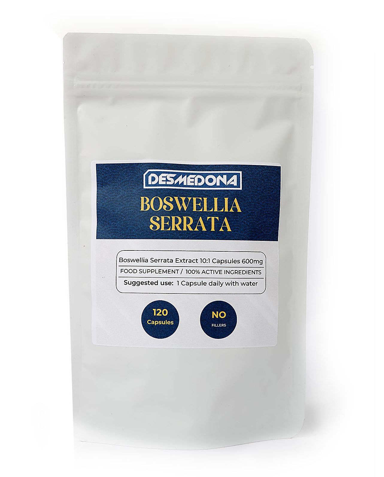 Boswellia Serrata 6000mg Capsules Vegan, Boswellic Acid, Extract 10:1 Capsules 600mg - Image 4