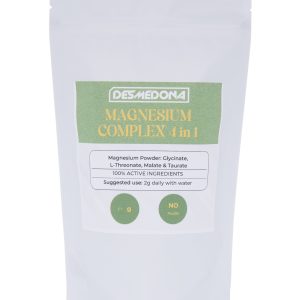 Magnesium Complex  4 in 1 Powder: Magnesium Glycinate, Pure 99.99% Magnesium L-Threonate, Magnesium Taurate, Magnesium Malate