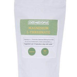 Pure 99,99% Magnesium L-Threonate 600mg Capsules Vegan,Magnesium L-Threonate Capsules