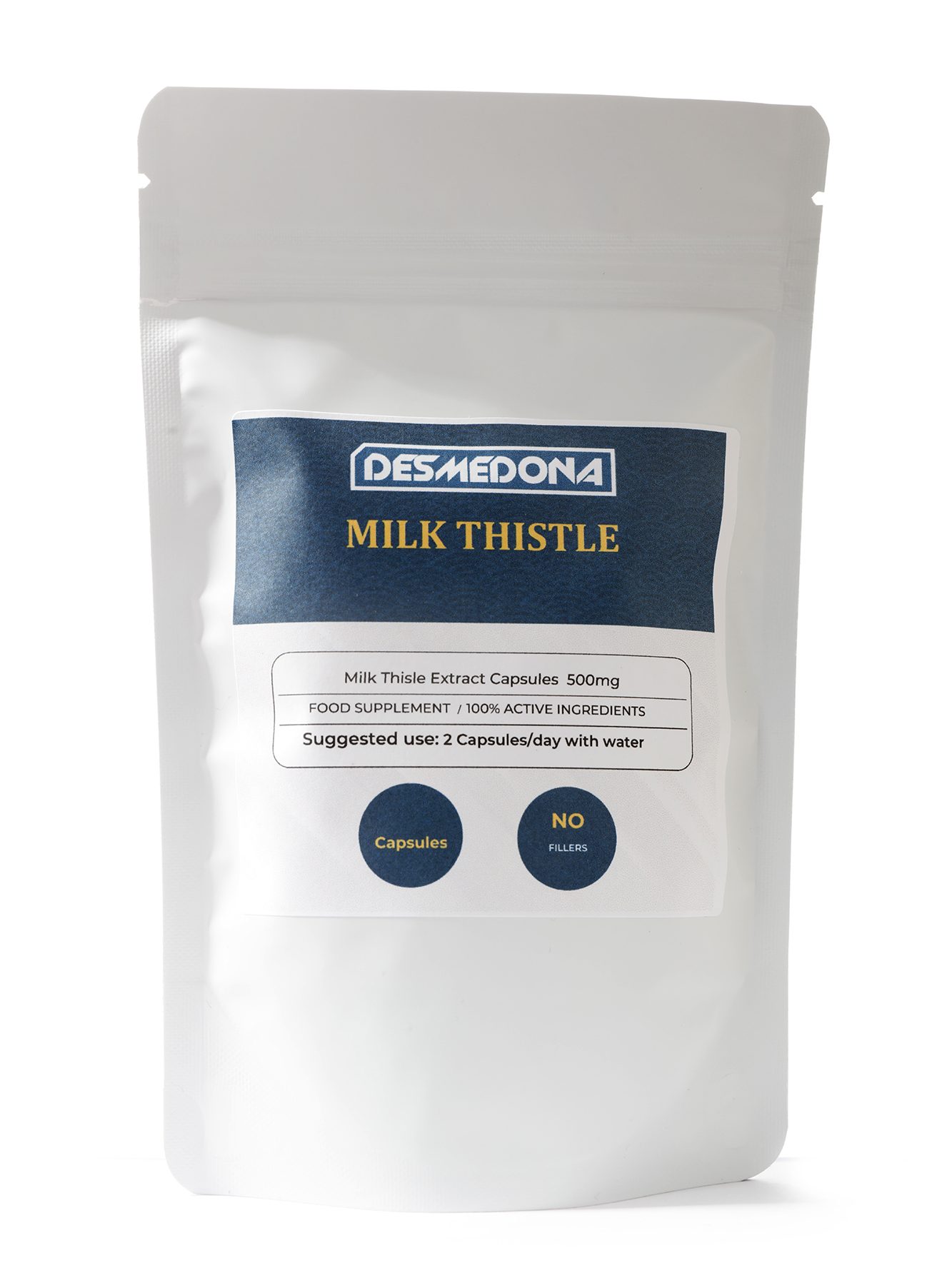Milk Thistle 1000mg Capsules Vegan - Extract 50:1, 80% Silymarin - Image 4