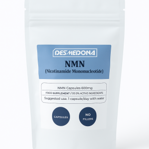 Pure 99.9% NMN 600mg Capsules, β-Nicotinamide Mononucleotide, NAD+