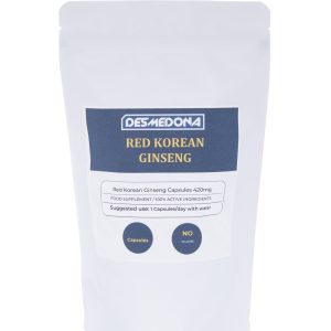 Red Korean Ginseng 420mg Capsules Extract 10:1