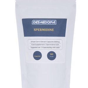 Spermidine Capsules Super Strength 6mg Spermidine per Serving, Wheat Germ Extract 600mg