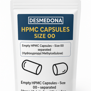 Empty Capsules Size 00 – Vegan HPMC (Separated & Splitted)