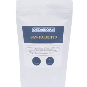 Saw Palmetto 3600mg Capsules Vegan 45% Fatty Acids, Serenoa repens, Prostate & Hair Health Support