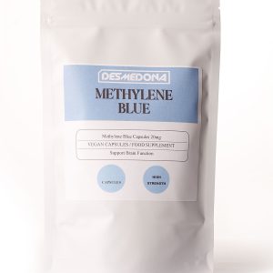Methylene Blue 20mg Capsules USP Grade – High Purity Formula 99,9% – Premium Quality – Lab Tested – Vegan Capsules