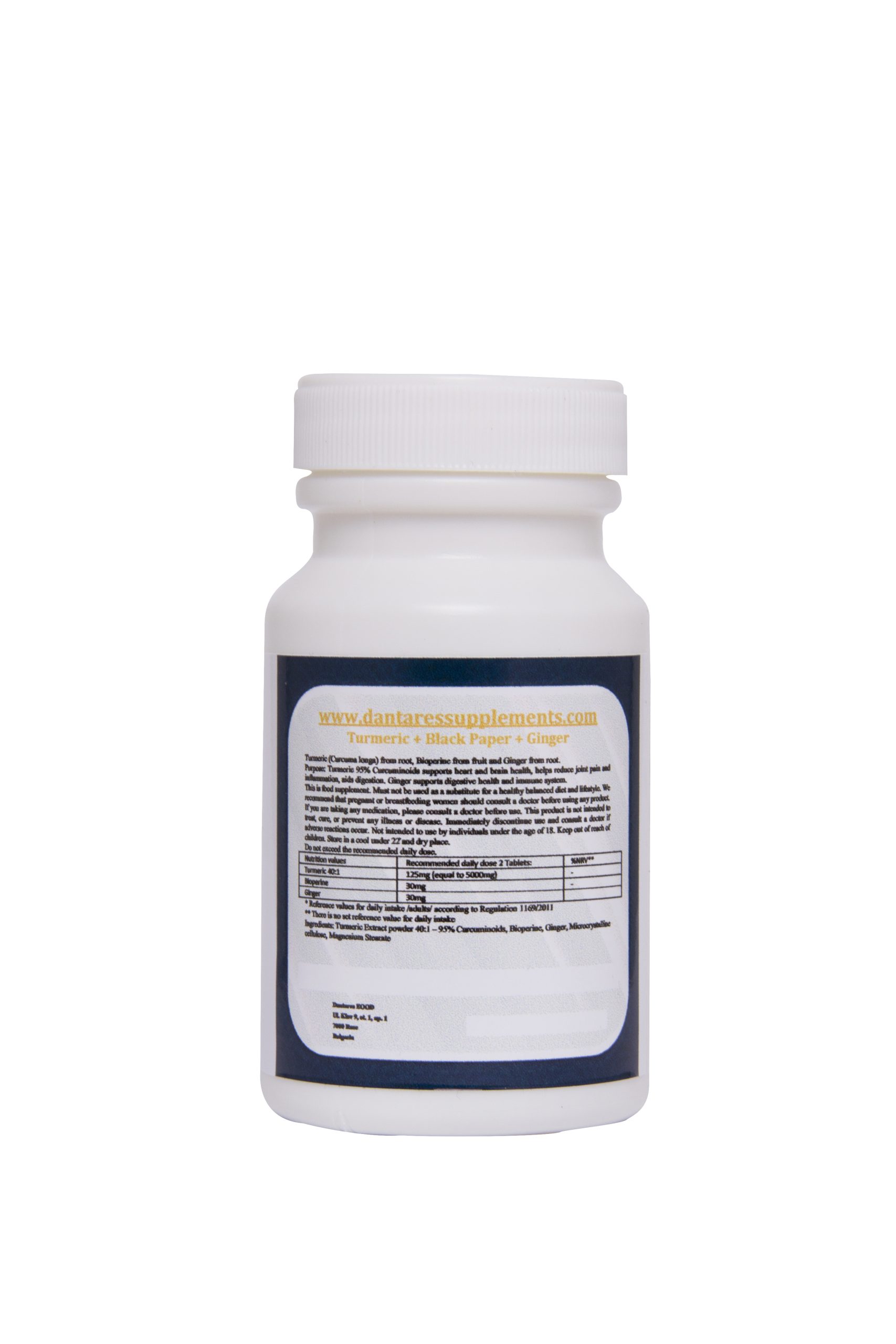 Turmeric Tablets 5000mg with Ginger & Black Pepper, 95% Curcumin, Vegan Tablets, High Strength & Quality - Image 3